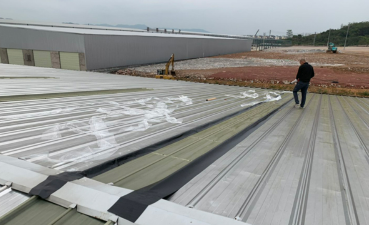 台江厂房屋面防水维修案例